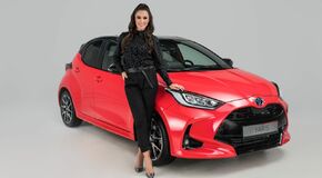 Molnár Andi a lesz a vadonatúj Toyota Yaris márkanagykövete